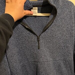 Women’s Quarter-Zip Sweater Fleece - Blue